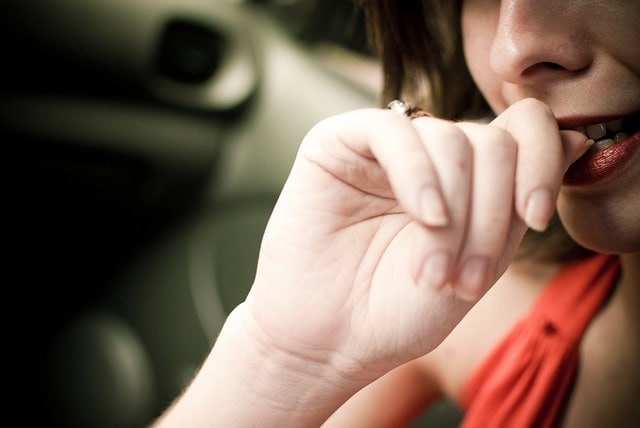 nail biting