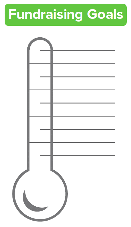 Download this free Fundraising Thermometer Template