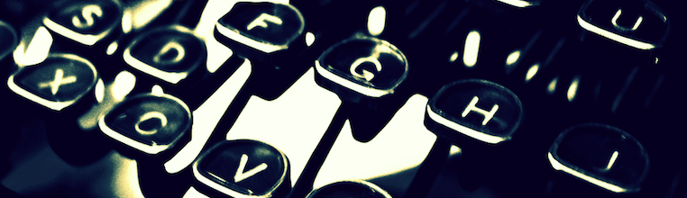 typewriter-header