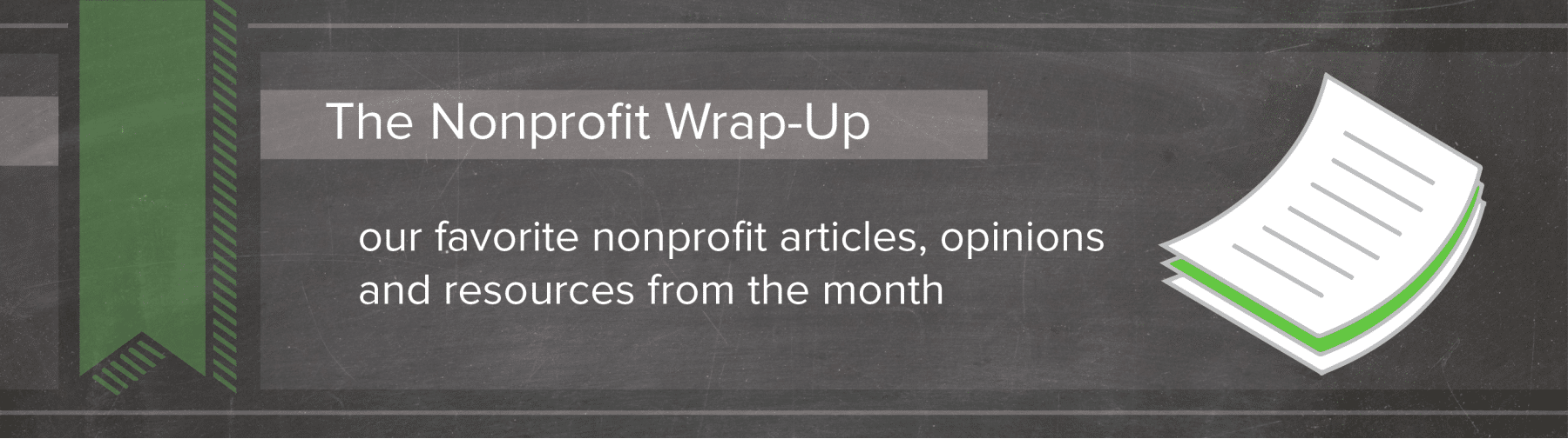 nonprofit wrap-up
