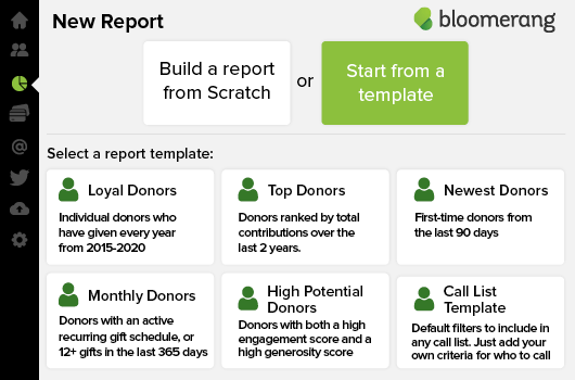 Reports pulled directly from your donor database allow for you to track the important metrics regarding your fundraising