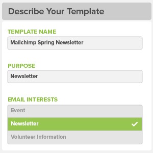 Your nonprofit CRM should help support your marketing efforts like by designing newsletters and emails.