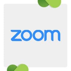Zoom is one of the top fundraising apps for video conferencing. 