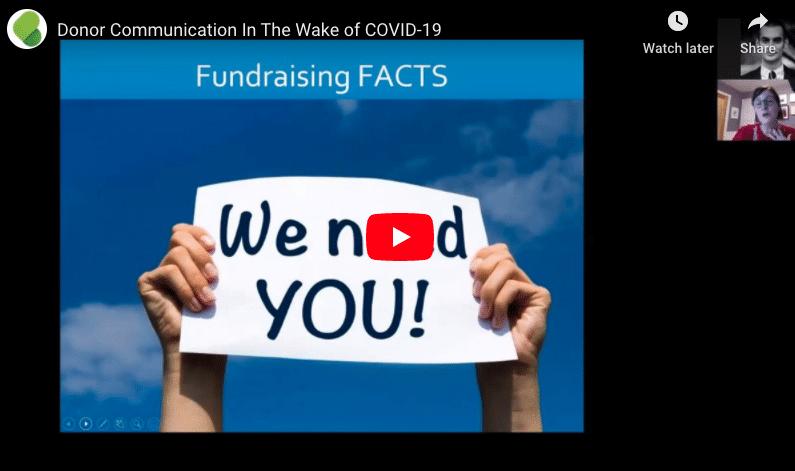 Video Donor Communication In The Wake Of Covid 19 Bloomerang