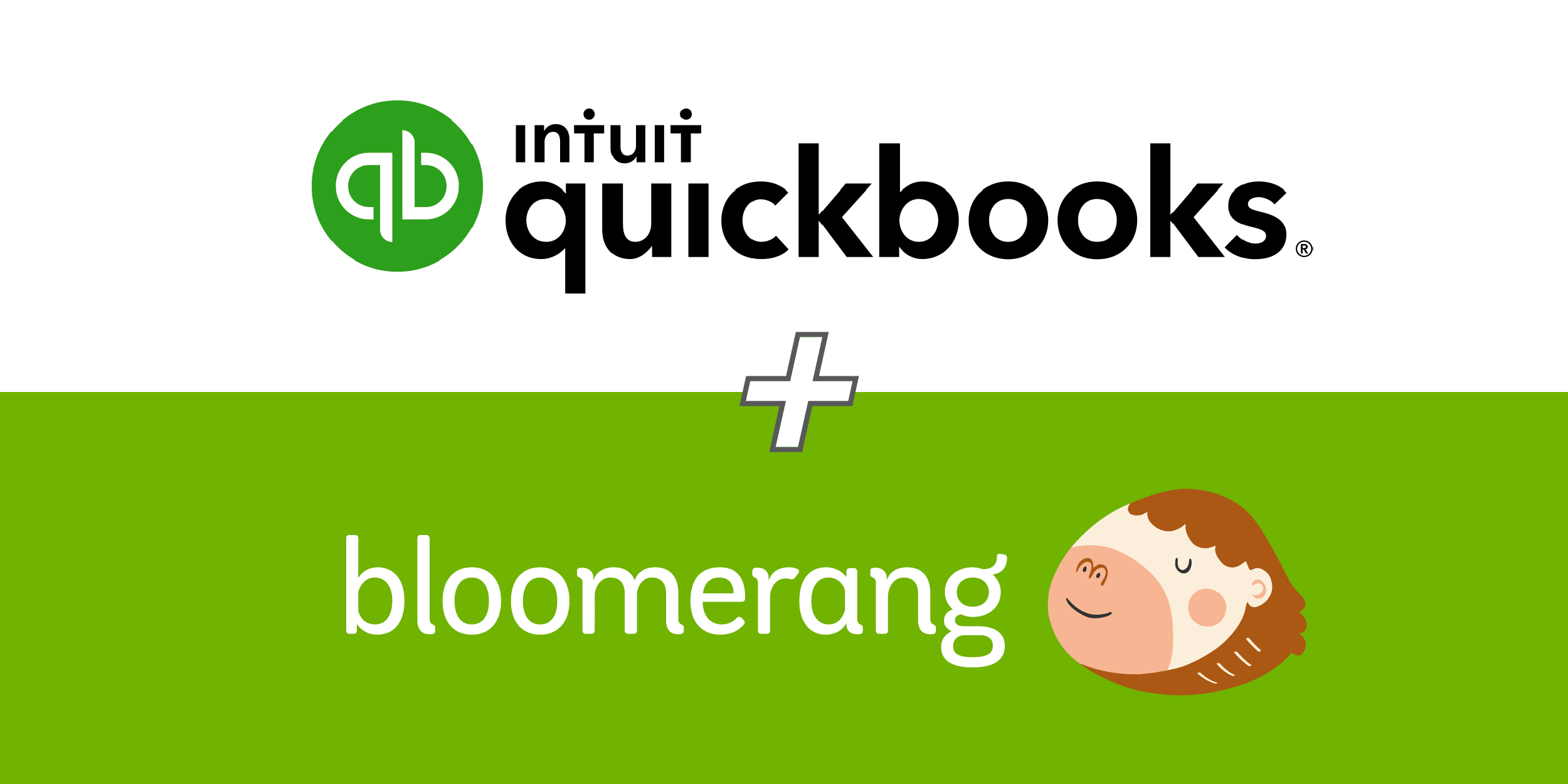 intuit quickbooks and bloomerang logos