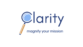 Clarity is owed by Jon Helder, a nonprofit consultant that helps clarify the mission of its partners by implementing data-based strategies. 