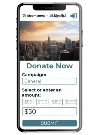 Ensure your online fundraising pages are mobile-optimized to encourage your audience members to give via their mobile devices.