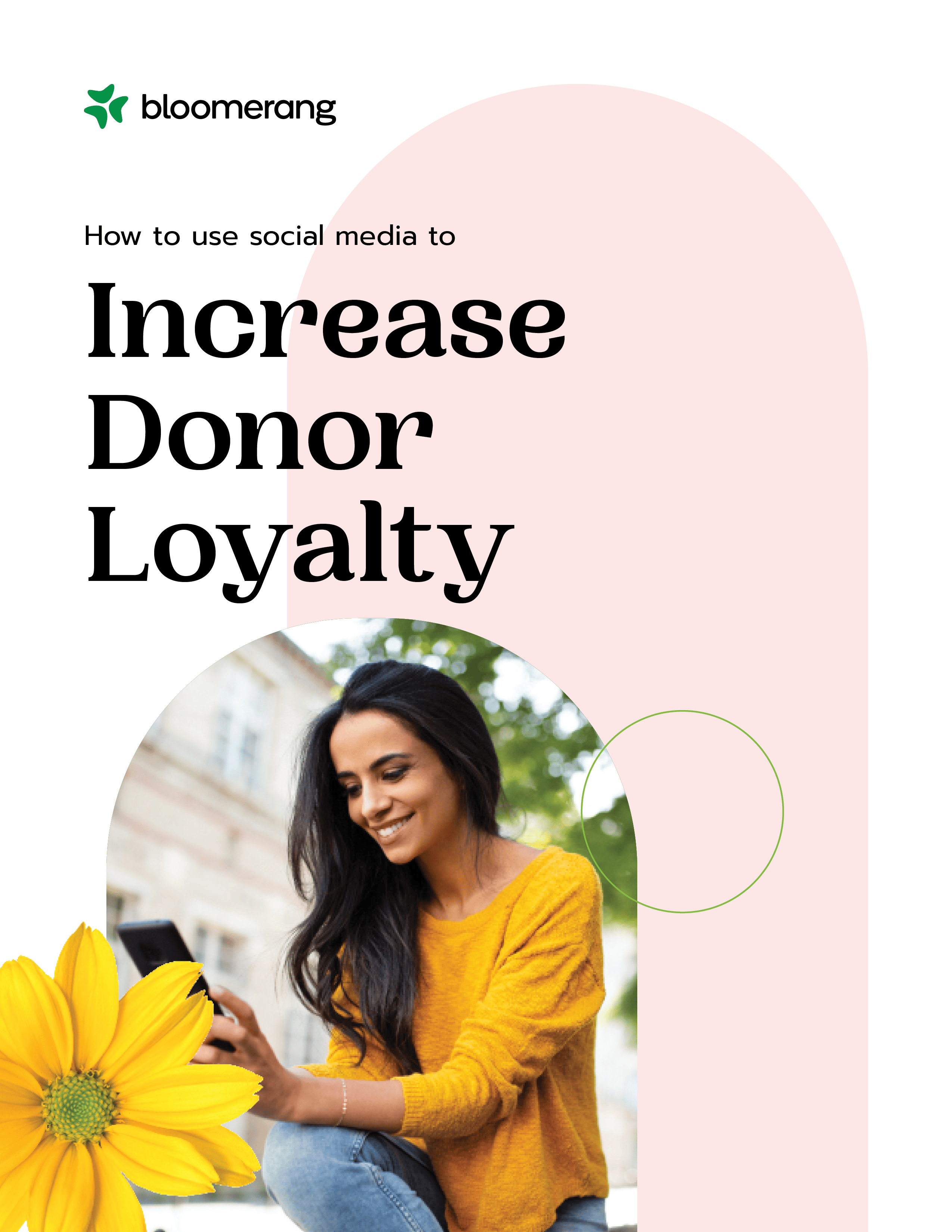 How to Use Social Media to Increase Donor Loyalty Guide Cover