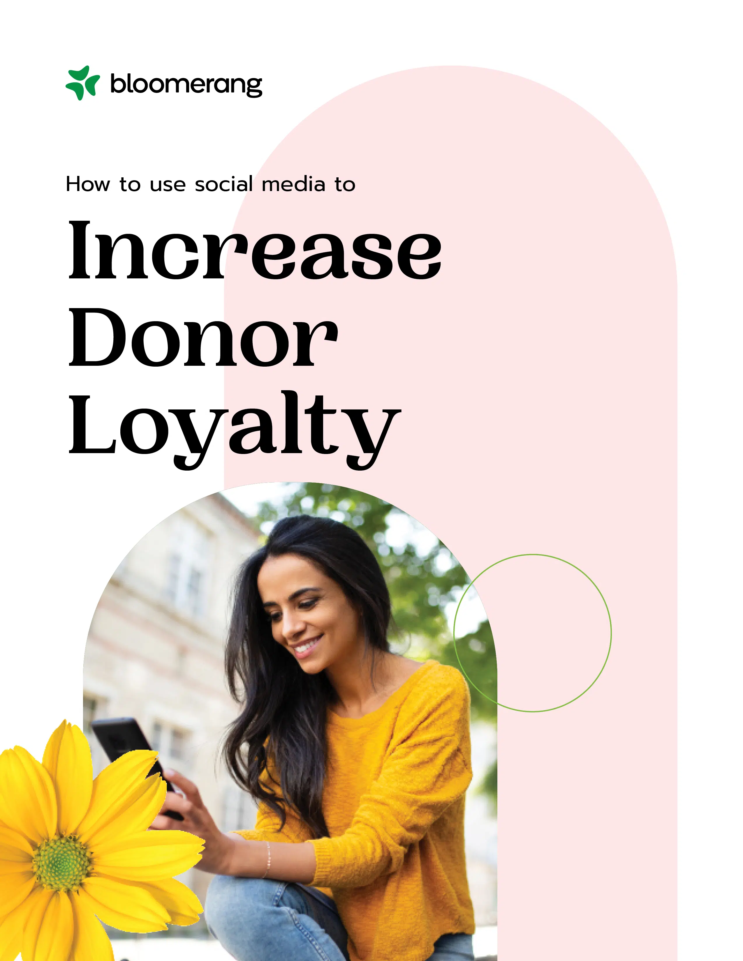 How to Use Social Media to Increase Donor Loyalty Guide Cover