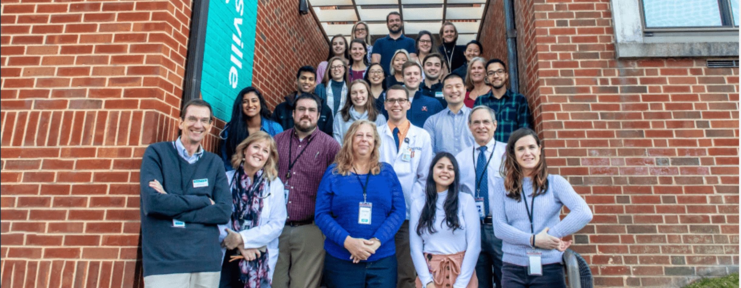 Charlottesville Free Clinic staff and volunteers, a Bloomerang customer