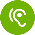 social listening icon