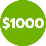 $1000