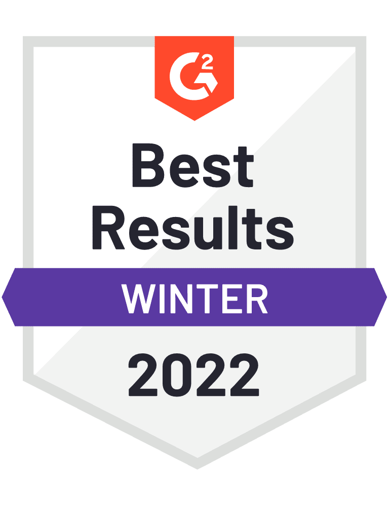 G2 Volunteer Management - Best Results - Winter 2022