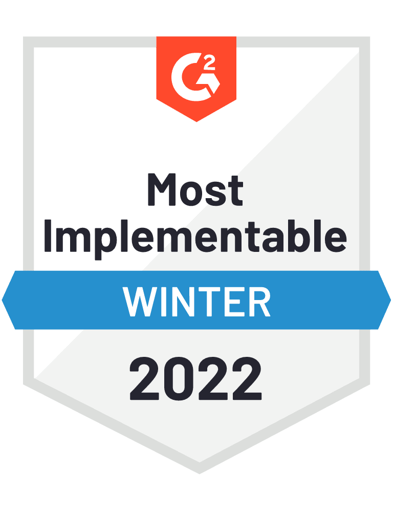 G2 Volunteer Management - Most Implementable - Winter 2022