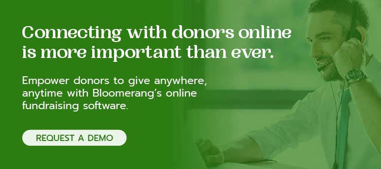 Create an effective donation page that empowers donors to give anytime, anywhere, with Bloomerang's help!