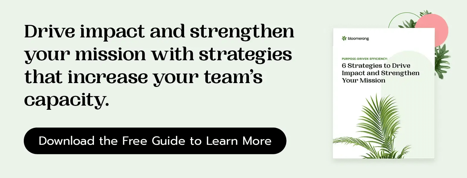 Drive impact and strengthen your mission with strategies that increase your team’s capacity. Download the free guide to learn more.