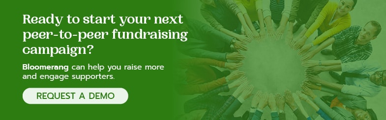 Bloomerang can help you take your peer-to-peer fundraising campaigns to the next level. 