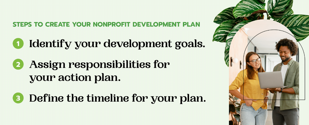 Steps to creating your nonprofit development plan