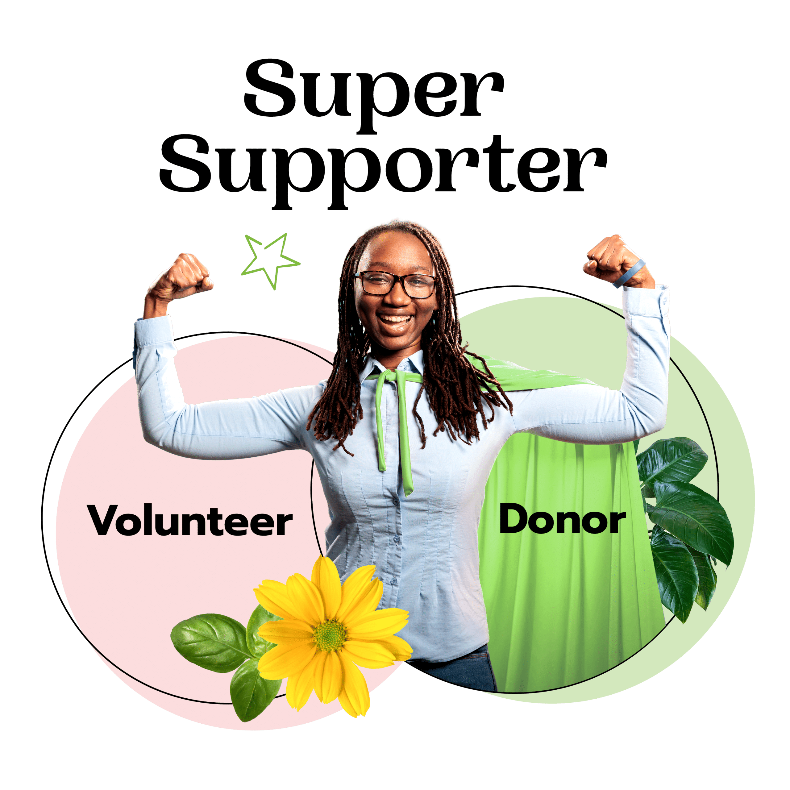 Bloomerang super supporter. A volunteer and a donor.
