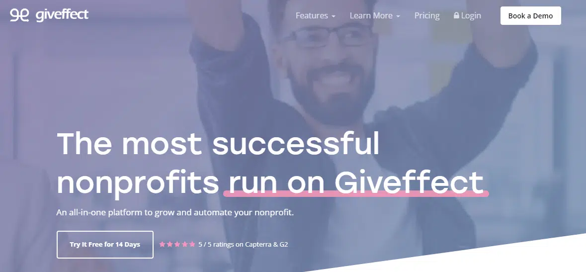 Giveffect homepage