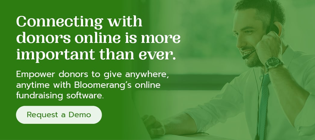 Bloomerang’s fundraising software boosts donor engagement. Request a demo.