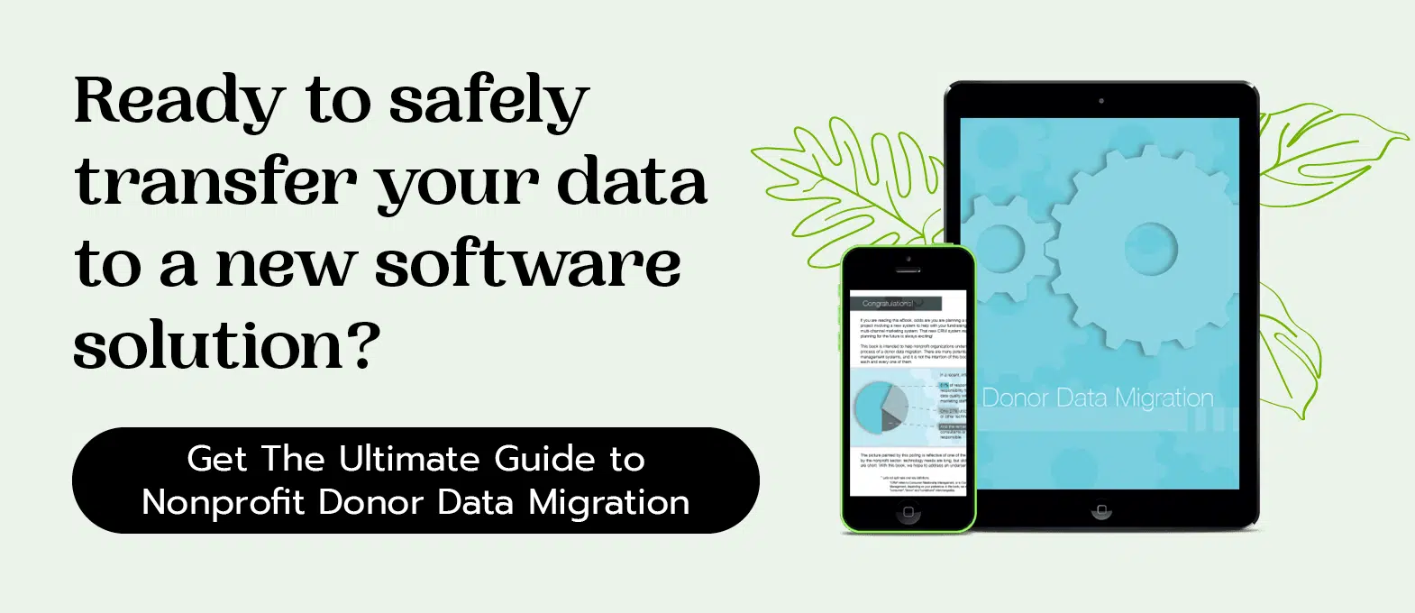 Ready to safely transfer your data to a new software solution? Get The Ultimate Guide to Nonprofit Donor Data Migration.