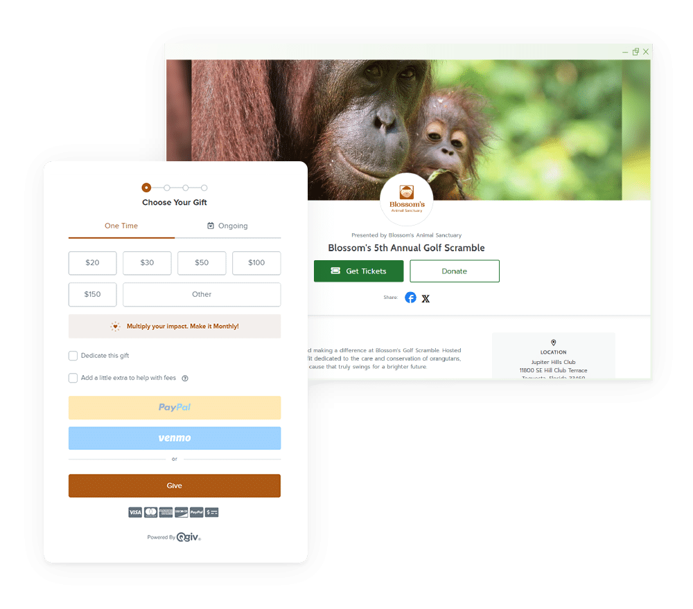Bloomerang & Qgiv fundraising tools