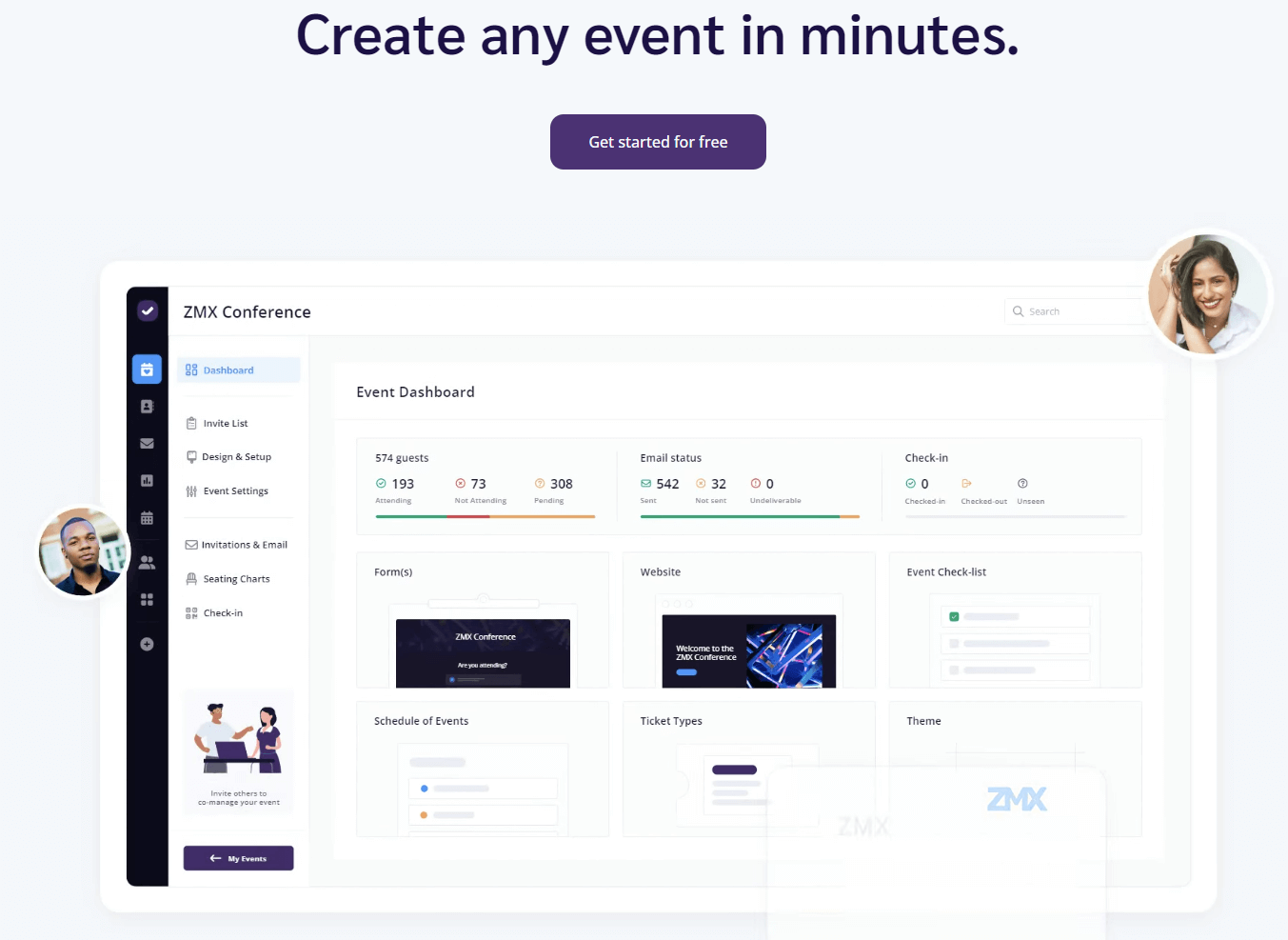 RSVPify homepage