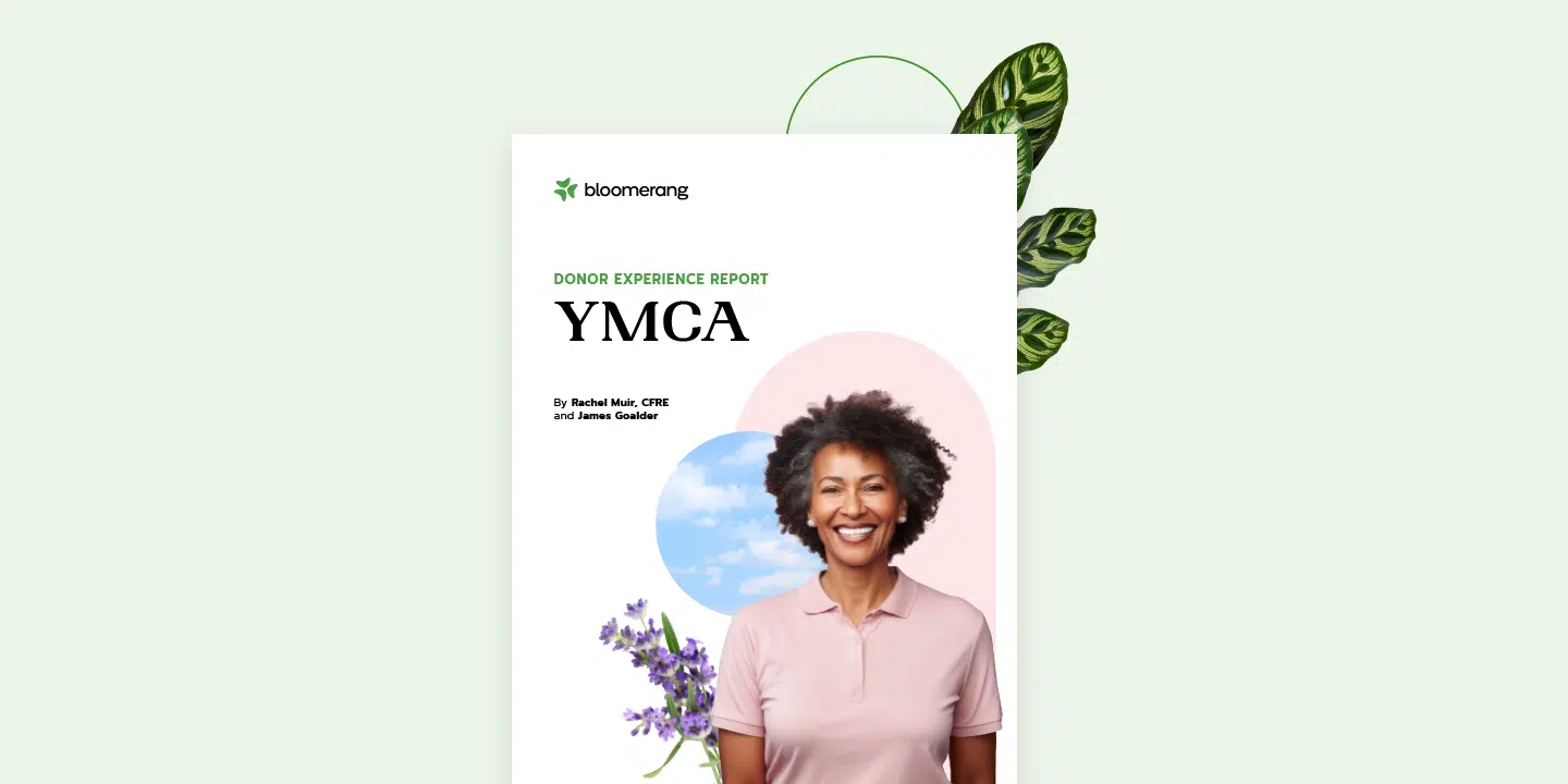 YMCA Donor Experience Report pdf cover for featured image.