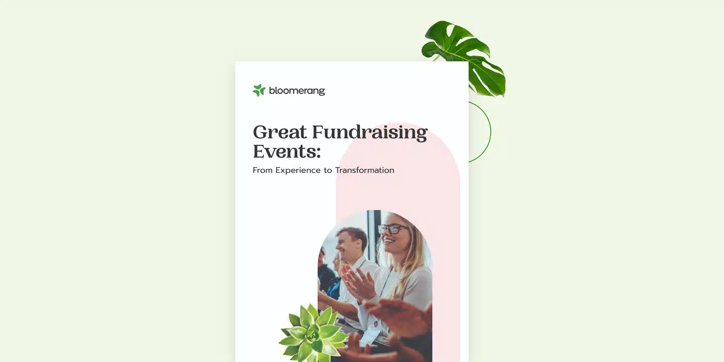 Great Fundraising Events: From Experience to Transformation