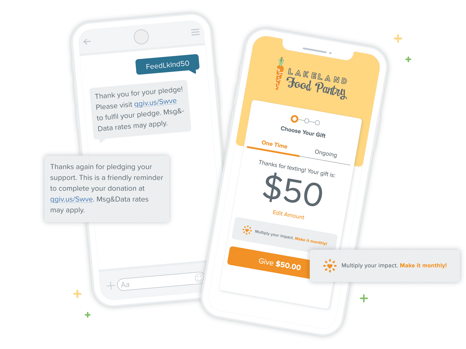 Text fundraising