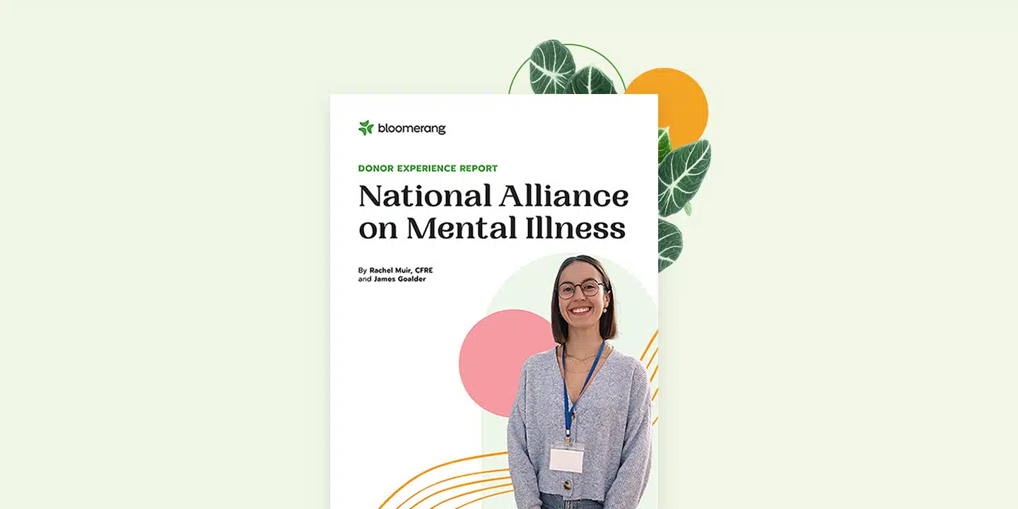 Donor Experience Report: National Alliance on Mental Illness