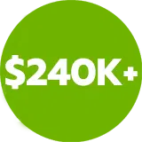 $240k+