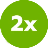 2x