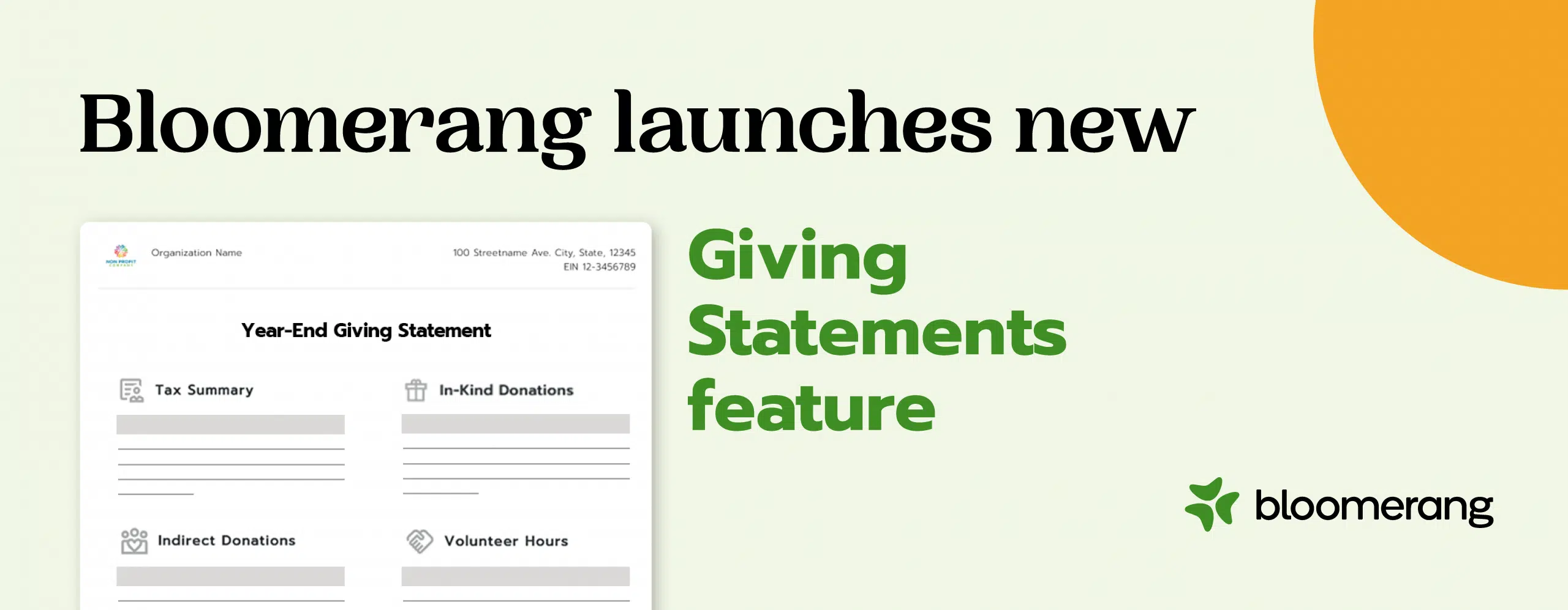 Giving Statements Feature