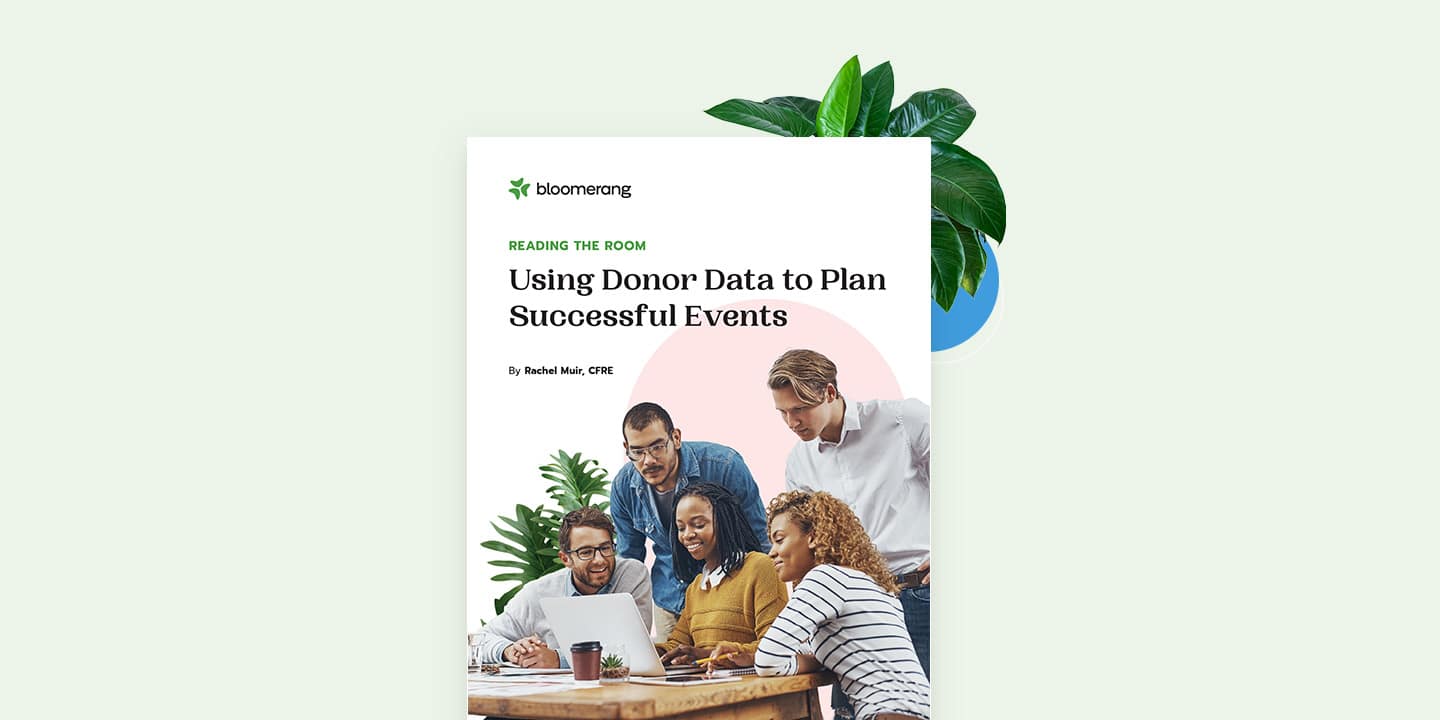 Using Donor Data to Plan Successful Events eBook featured image