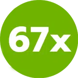 67x