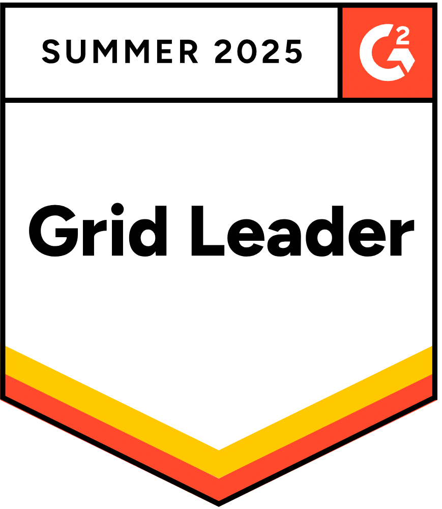 Grid Leader summer 2025 G2 Badge